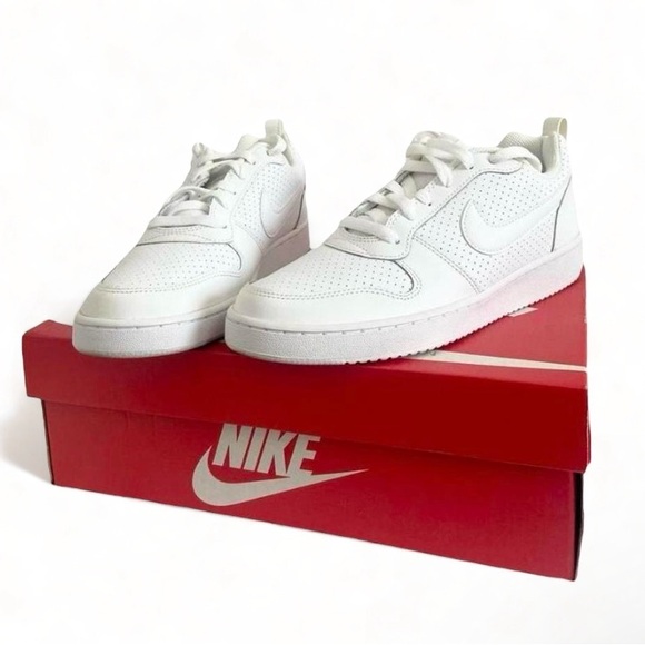 Nike Court Borough Low Triple White New! Toddler Nike Court Borough Low Recraft Triple Black Shoes